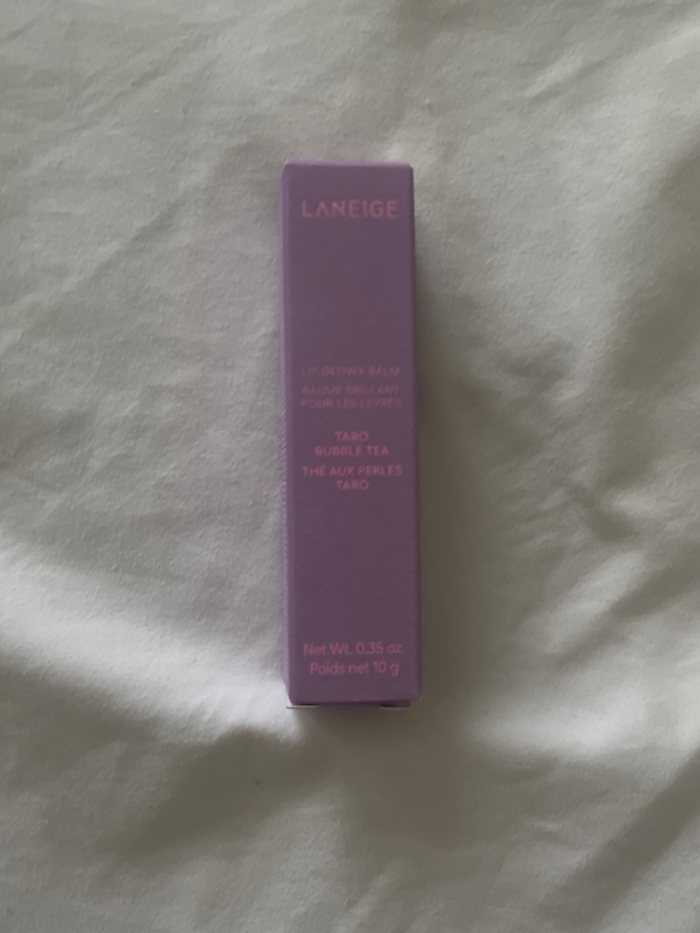 LANEIGE Lip Glowy Balm - Taro Bubble Tea